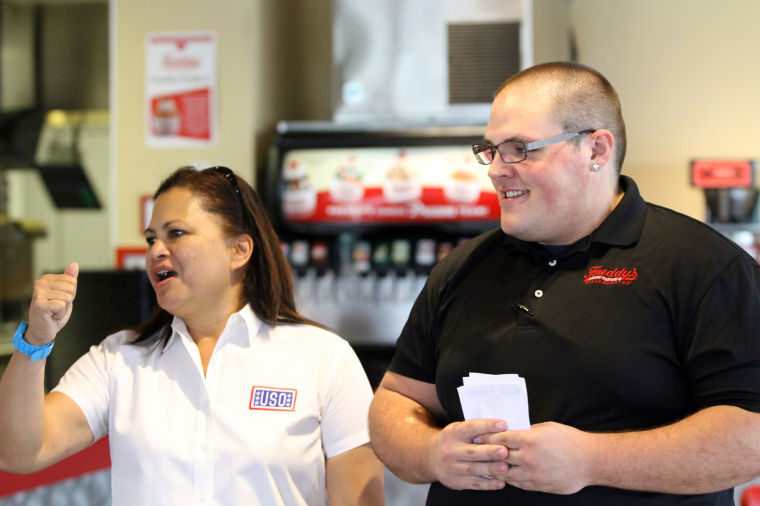 Freddy's creates sundae for USO